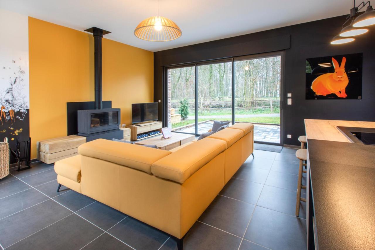 Aux Petits Lapins De Sorval, Sauna Prive, Fitness Selvigny エクステリア 写真