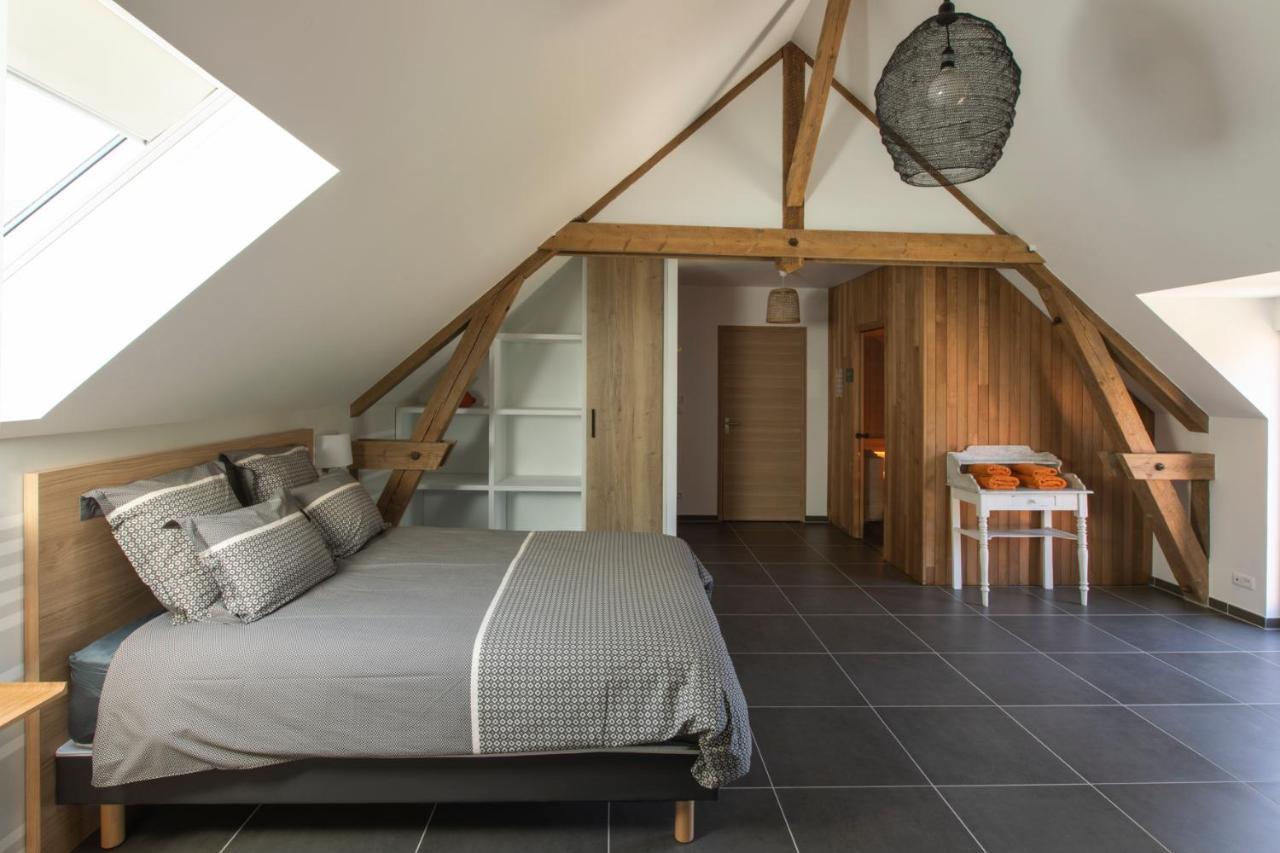 Aux Petits Lapins De Sorval, Sauna Prive, Fitness Selvigny エクステリア 写真