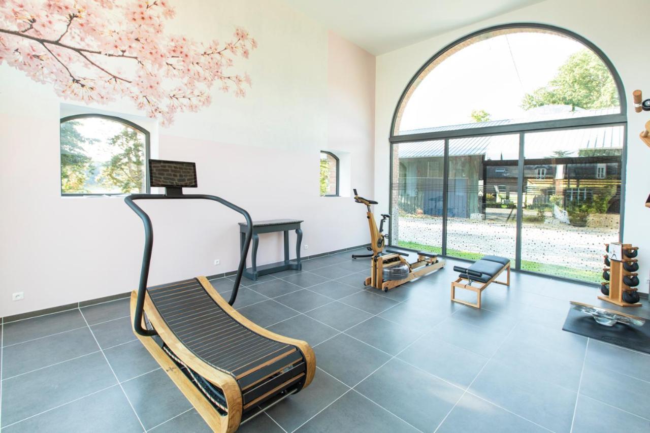 Aux Petits Lapins De Sorval, Sauna Prive, Fitness Selvigny エクステリア 写真