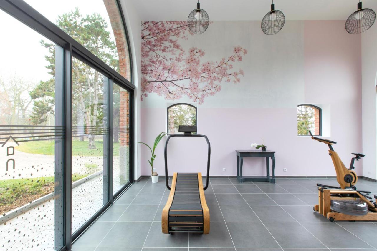Aux Petits Lapins De Sorval, Sauna Prive, Fitness Selvigny エクステリア 写真